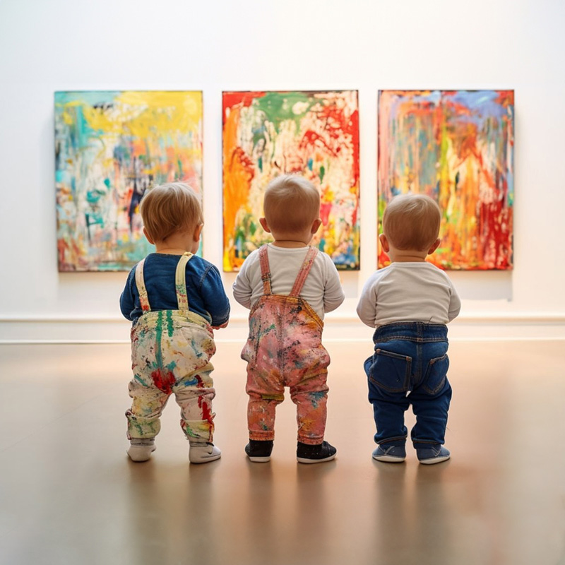 Baby Art Gallery - Toddler Art Classes