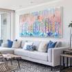 Picture of Skylar's Dots Large Canvas Wall Art