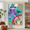 Picture of Briley's Scribbles and Splatters Large Canvas Wall Art