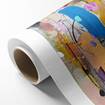 Picture of Ava and Zara's Splatter Painting Large Canvas Wall Art