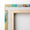 Picture of Ava and Zara's Splatter Painting Large Canvas Wall Art