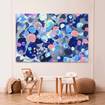 Picture of Chloe's Finger Painting Large Canvas Wall Art