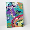 Picture of Briley's Scribbles and Splatters Large Canvas Wall Art