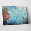 Picture of Charlotte's Swirls Painting Large Canvas Print