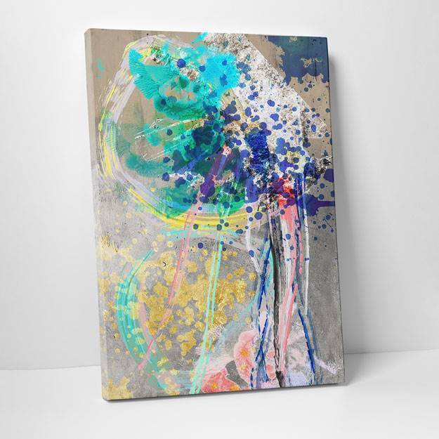 Picture of Skylar In Colour Large Canvas Wall Art