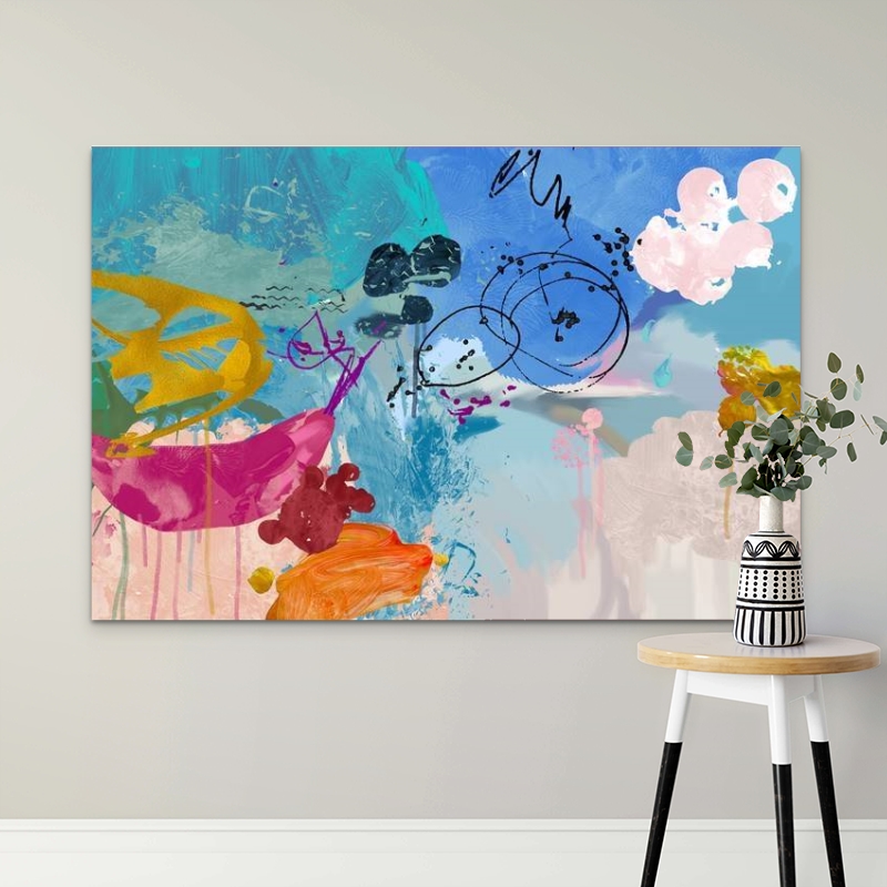 Picture of Fleur and Wes-Canvas-Wall-Art-81073