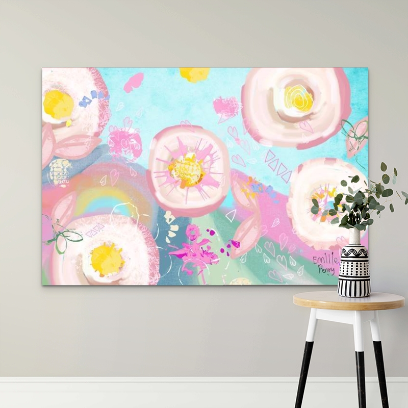 Picture of Émilie and Penelope Stevens-Canvas-Wall-Art-81431