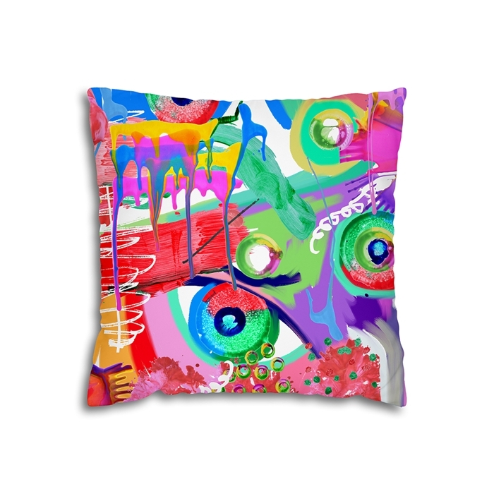 Full-size image of Picture of Jana Fluffy Jelly Throw Cushion